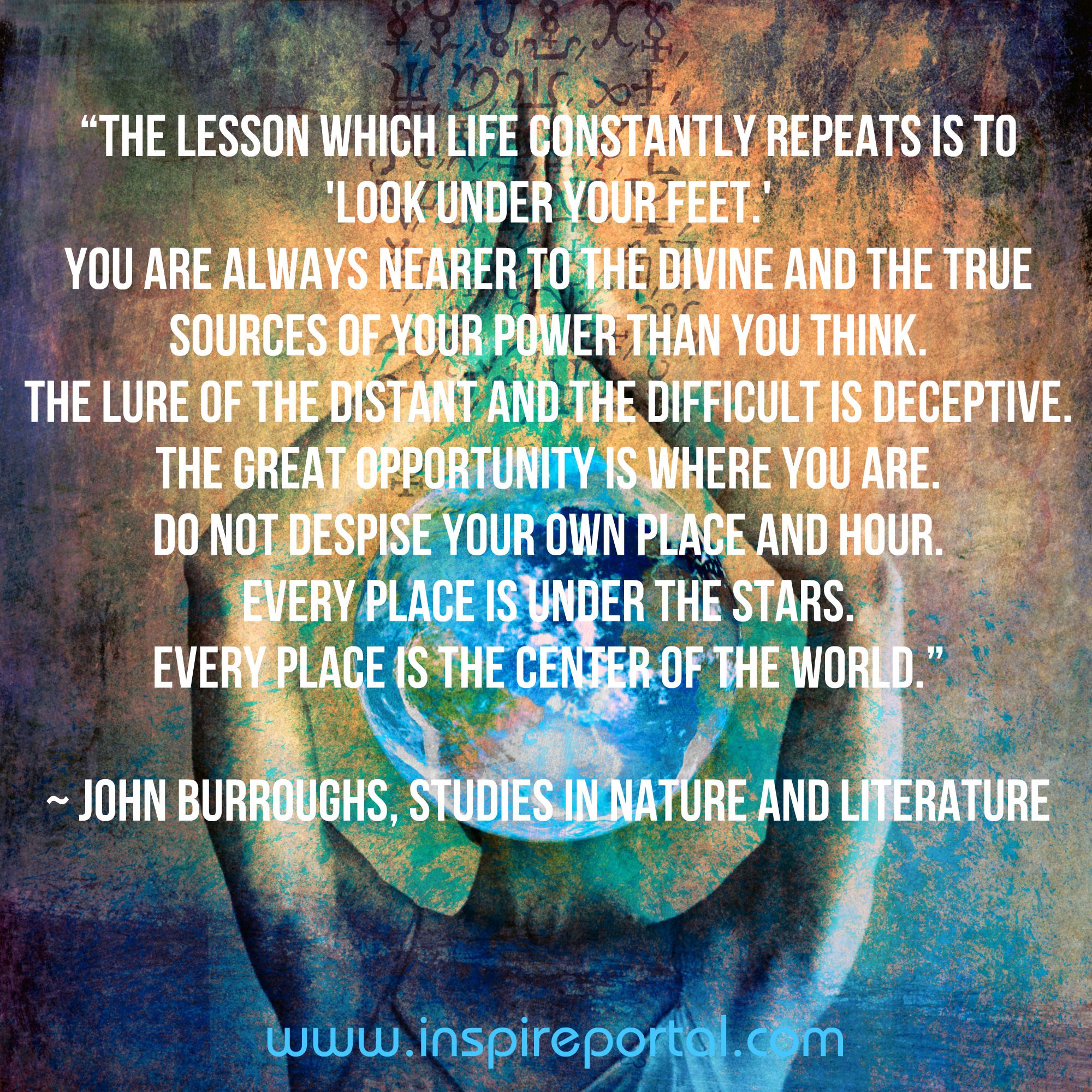 quote John Burrows