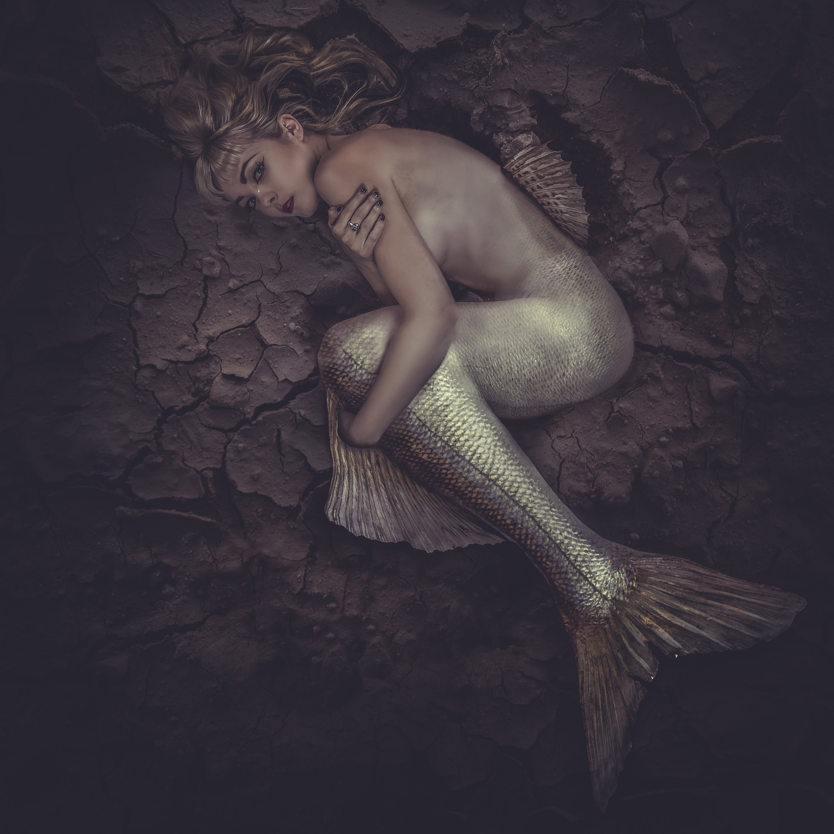 mermaid trapped in a sea of Ã??Ã?Â¢??Ã??Ã?Â¢??mud, c