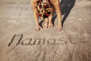 Yoga On The Beach With Namaste