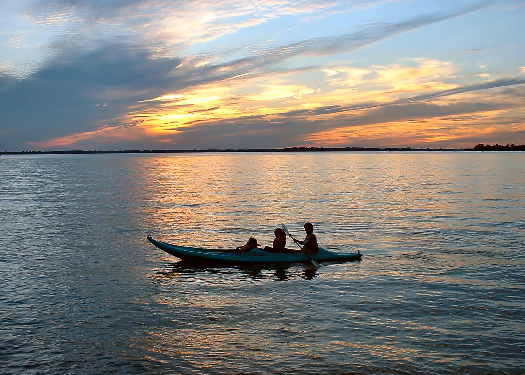 Kayak Sunset
